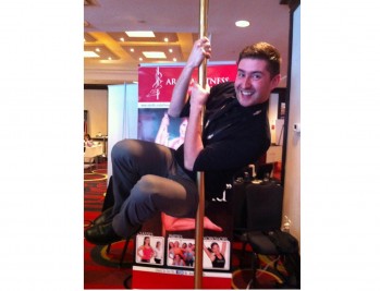 Greg having fun