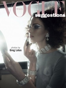Vogue magazine shoot